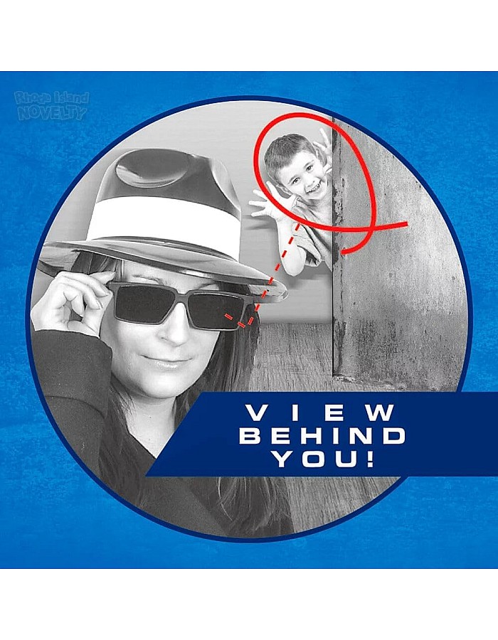 Rhode Island Novelty RV Spy Glasses 595020300549 Rearview Spy Glasses Mirror Vision, 1
