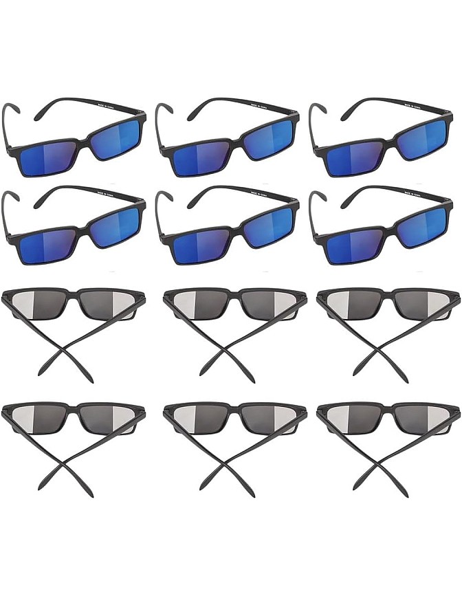 Rhode Island Novelty RV Spy Glasses 595020300549 Rearview Spy Glasses Mirror Vision, 1