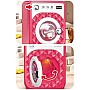Kids Toy Washing Machine, Pink, Electronic Pretend Play with Light and Sound, Front Load Design
