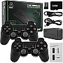 YUYUE Wireless Retro Game Console, Plug and Play Video Game Stick Built in 10000+ Games,9 Classic Emulators, 4K High Definition HDMI Output for TV with Dual 2.4G Wireless Controllers(64G)