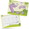 Bombo Number 1-10 Write-Erasable Flash Cards, 16x21cm, 10 Count, for Kids 3 Years and Up