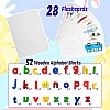 ألعاب بازل بتصميم حروف للأطفال من بلينراكس، ألعاب بطاقات فلاش الحروف الأبجدية خشبية لتعلم الكلمات والتهجئة، ألعاب تعليمية للكلمات المت