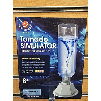 Hurricane Simulator, Educational Science Experiment Kit, Great Gift Build Any Water Bottle and Have Fun (Anthracite)