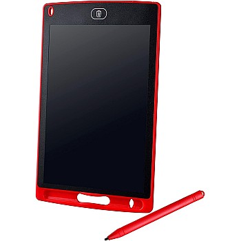 تابلت إلكتروني ستايل ماي هوم بشاشة LCD مقاس 8.5 بوصة بتصميم صغير محمول قابل للمسح مناسب للأطفال للرسم وتعلم الكتابة من هابيبيف®، متعدد الأل