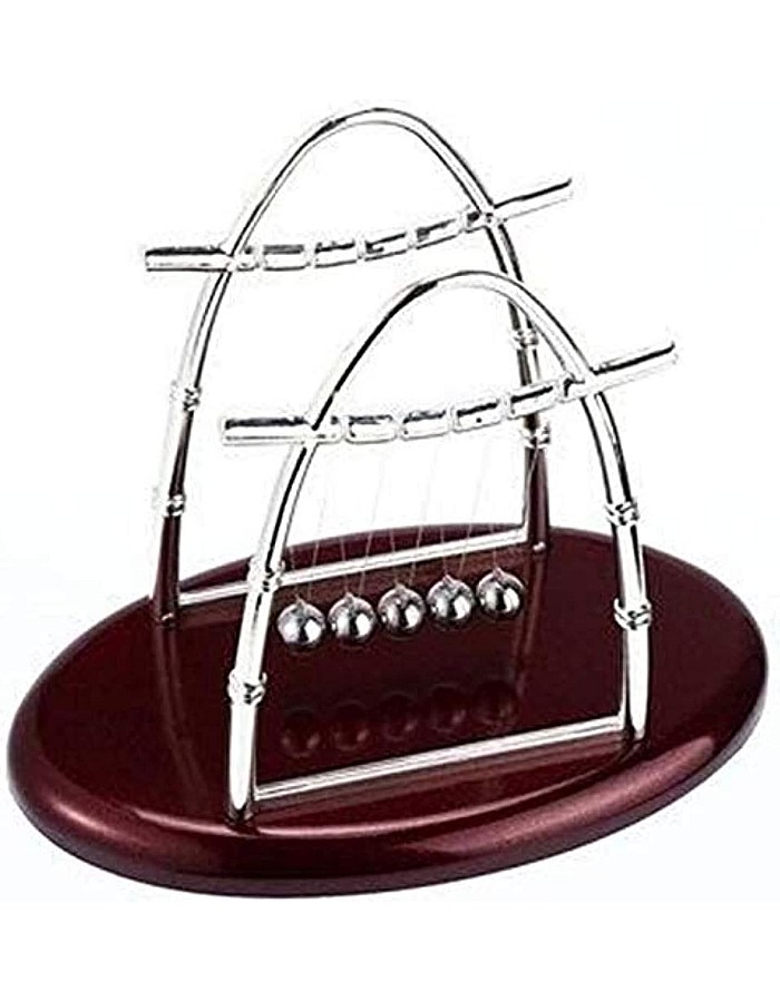 Newtons Cradle Balance Balls Physics Pendulum for Desk/Office