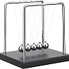 QLKUNLA Newtons Cradle Balance Balls Science Physics Gadget Desktop Decoration Kinetic Motion Toy for Home and Office