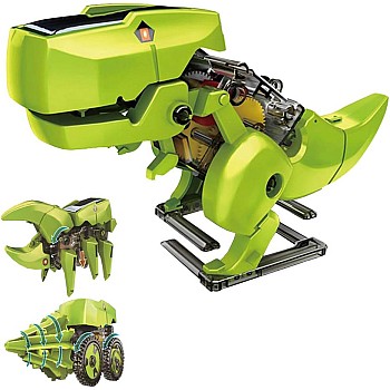 mixfeer 3 in 1 Solar Robot DIY Children Intelligence Solar Toy Solar Handmade Toy Set STEM Science Toy Scientific Physics Experiment Dinosaur Insect Drilling Machine Assembly Model