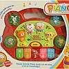 Kids Happy Animals Piano For Unisex, Red