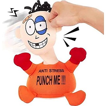 Punch Me Punching Funny Toy for Reducing Daily Stress and Entertainment Fun