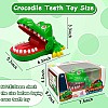 iShyan Crocodile Teeth Toys Game for Kids, Crocodile Biting Finger Dentist Games Funny Toys, 2020 Version Ages 4 and Up
