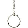 Steel Magic Ring And Chain Cool Magic Trick Props Metal Knot Ring On Chain Game Show. Props Toys Magic Tricks Prank Party Kids Adults. (1)