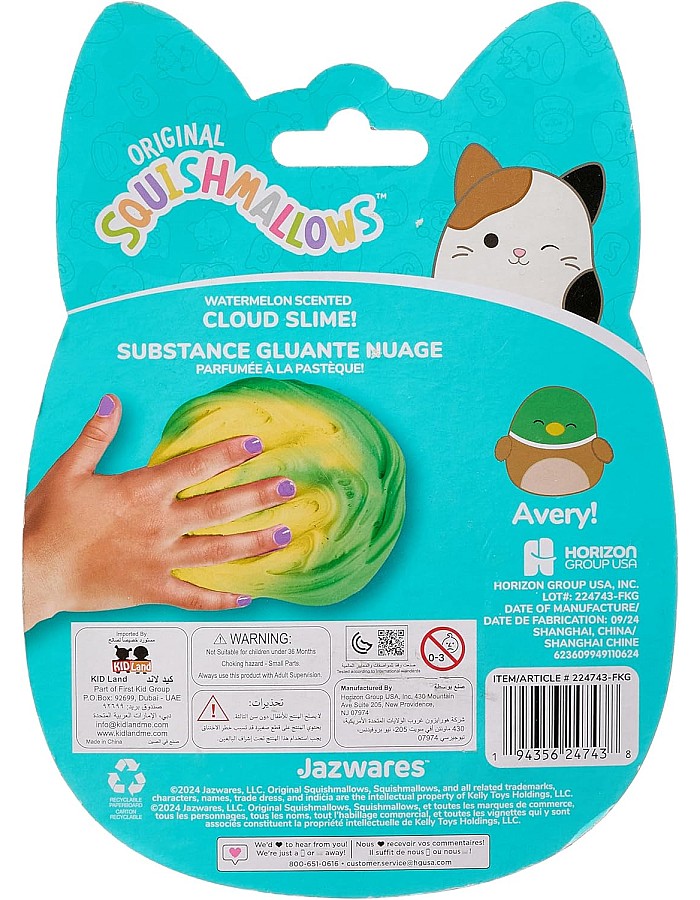 SQUISHMALLOWS CLOUD SLIME - LEONARD