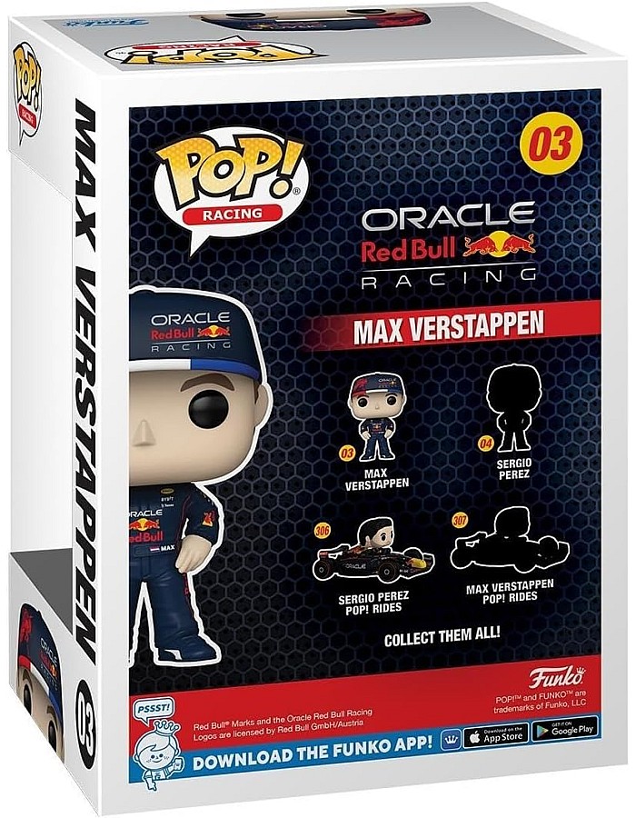 Funko Pop! Vinyl: Formula 1- Max Verstappen - Red Bull F1 - Collectable Vinyl Figure - Gift Idea - Official Merchandise - Toys for Kids & Adults - Sports Fans - Model Figure for Collectors
