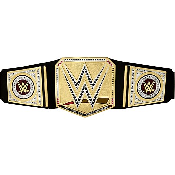 Mattel WWE Championship Title, Undisputed WWE Universal Championship Role-Play & Costume Accessory, Wearable Leather-like Belt 3+ Feet with One-Time Adjustment
