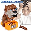 Funny Electronic Pet Dog Toys,Tricky Toy Games,Flake Out Bad Dog Bone Cards,Tricky Toy Games for Parent Child Kid Play Toy