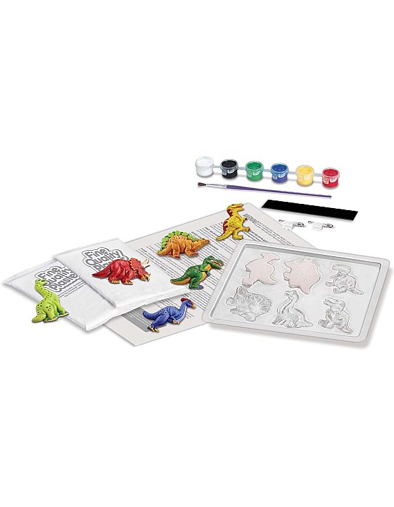 Mould & paint dinosaur