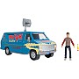 Stranger Things WSQK Van Playset - 8-Inch Vehicle with Lights and Sounds plus 4-Inch Figure with Accessories