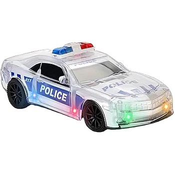 Police Car Toy for Kids with LED Lights and Effects, Realistic Design, Entertainment and Educational Toy Multicolor