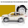 YBSM Diecast Car 1:32 For Toyota For Land-Cruiser SUV Cars Model Alloy Die Cast Sound And Light Pull Back Classic Luxury Vehicle Kids Toys Gift (Color : Black)