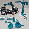 ENNGINEERING VEHICLE TOY SET/BLUE
