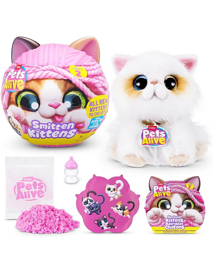 ZURU - Pets Alive - Smitten Kittens Interactive Plush Series 2