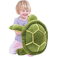 KIDSZONE Soft Plush Sea Turtle Toy – Cuddly & Huggable Ocean Animal for Kids, Girls & Boys, Perfect Birthday Gift
