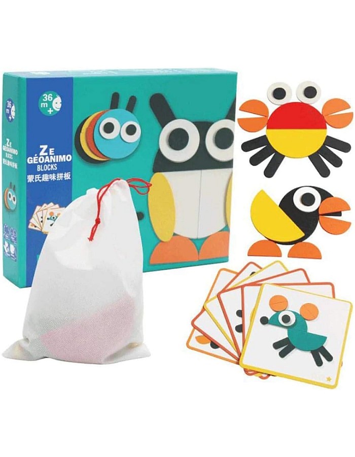 Game form the shapes of animals and birds