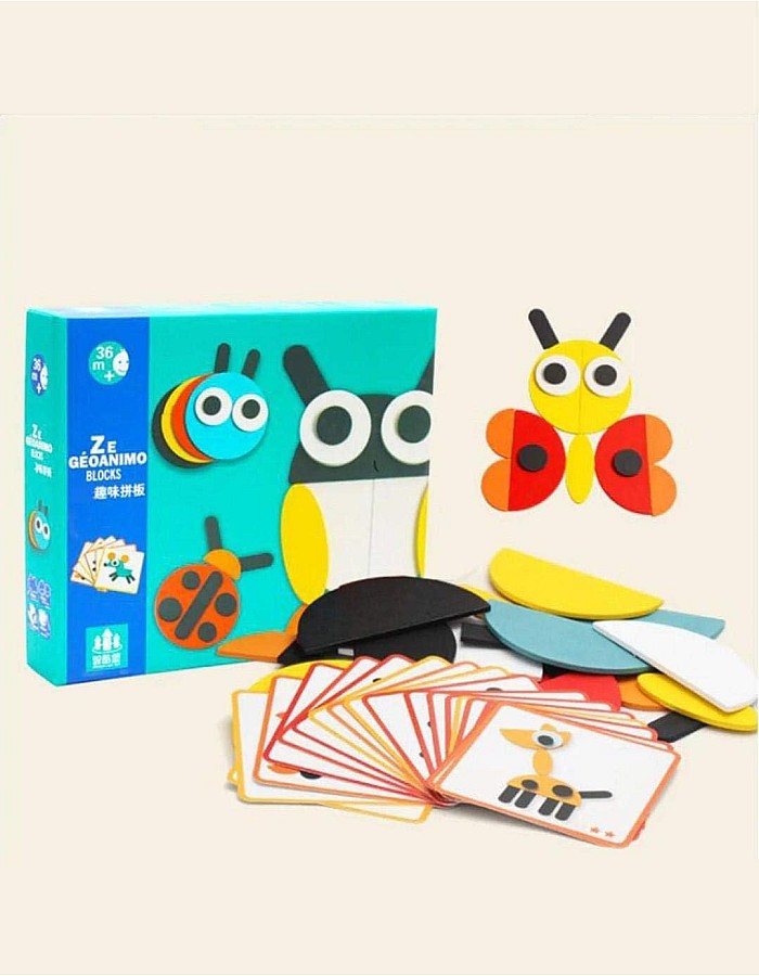 Game form the shapes of animals and birds