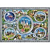 Trefl 1000-Castles of the world boy toys, girl toys, birthday gift, Christmas gift, growth, fun, for kids.