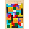 Generic Wooden Brinquedo Intellegence Educational Jigsaw Toys Brain Game Tetris Puzzle Toy for Baby Kids Children
