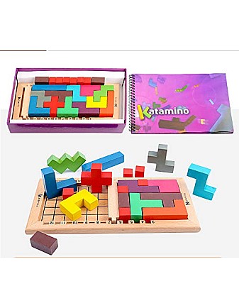 Katamino Baby's Educational Wooden Puzzle Toy