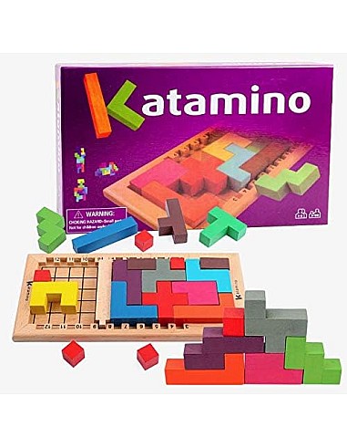 Katamino Baby's Educational Wooden Puzzle Toy