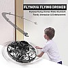 FLYNOVA Flying Toy, Hand Operated Drones Mini Drone Flying Ball Toys, Helicopter Toy with 360° Rotating and Luminous LED Lights for Children Adults Outdoor Fun (Black)