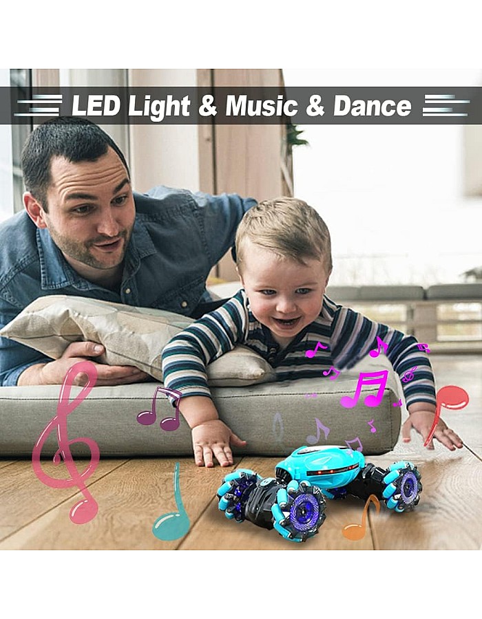 Gesture Sensing RC Stunt Car,Drift Stunt Remote Control Car,Gesture Rc Car,Remote Control Car,RC Cars,Remote Control Car For Boys 4-12,Rc Cars For Adults,Remote Control Car 360°Flip,Music With Lights