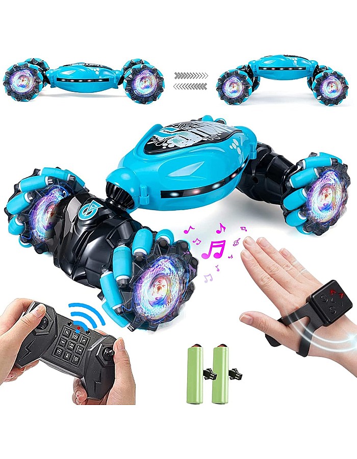 Gesture Sensing RC Stunt Car,Drift Stunt Remote Control Car,Gesture Rc Car,Remote Control Car,RC Cars,Remote Control Car For Boys 4-12,Rc Cars For Adults,Remote Control Car 360°Flip,Music With Lights