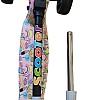 TRUE FIT®-3 Wheel Scooter, Foldable Design, Graffiti Pattern, Height Adjustable, 100% Fun for 5 to 13 Years Old Children