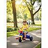 GHAZAL Toy High Quality Small Three Wheel Cheap Kid Tricycle Indoor Outdoor (BLUE)