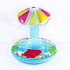 Kids Inflatable Float with Sun Canopy Blue Ocean Style