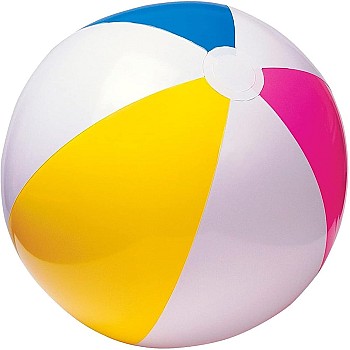 Intex | Inflatable Beach Ball | 59030 | 16.51*1.59*29.84 cm | Multi-coloured ‎