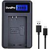 دورابرو شاحن بطارية LCD USB LP-E12 بديل لكاميرا كانون EOS M، EOS M2، EOS M10، EOS M100، EOS 100D، EOS Rebel SL1، EOS Kiss X7