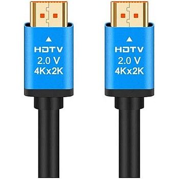 كيبل HDMI عالي الجودة بطول 3 متر - سلك 4K الى 4K@120Hz للحصول على UHD مذهل سرعة عالية مع ايثرنت 2.0 1.4 – بلو راي PS4 PS5 x bo Series سويتش اسود