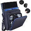SYOSI Carrying Bag for PS4, Multifunctional Waterproof Storage Bag Shoulder Bag For Sony PlayStation 4 PS4 Console