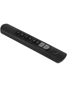 Universal Remote Control, Extra Large Buttons, Learning Function, Black and Green, 18 x 2 x 3 cm
