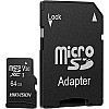 HIKVISION M-SD 8G Micro SDHC Memory Card - C1 Series with Adapter 23MB/s 10MB/s Class 10