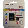 HIKVISION M-SD 8G Micro SDHC Memory Card - C1 Series with Adapter 23MB/s 10MB/s Class 10
