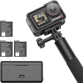 DJI Osmo Action 5 Pro Pack Adventure: Sports Camera, Sensor 1/1.3