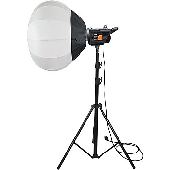 200W Plokama PK-400s Professional Lighting with QX 65CM and Stand for Video and Fotto for All Content Makers Facebook, YouTube, TikTok Fill Light 2700K-6500K, Ideal for Professional Photography