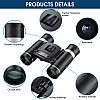 200x25 Compact Binoculars for Adults and Kids, High Powered Mini Pocket Binoculars, Small Binoculars for Bird Watching, Hunting, Concert, Theater, Opera, Travel, Sightseeing, Sport Games