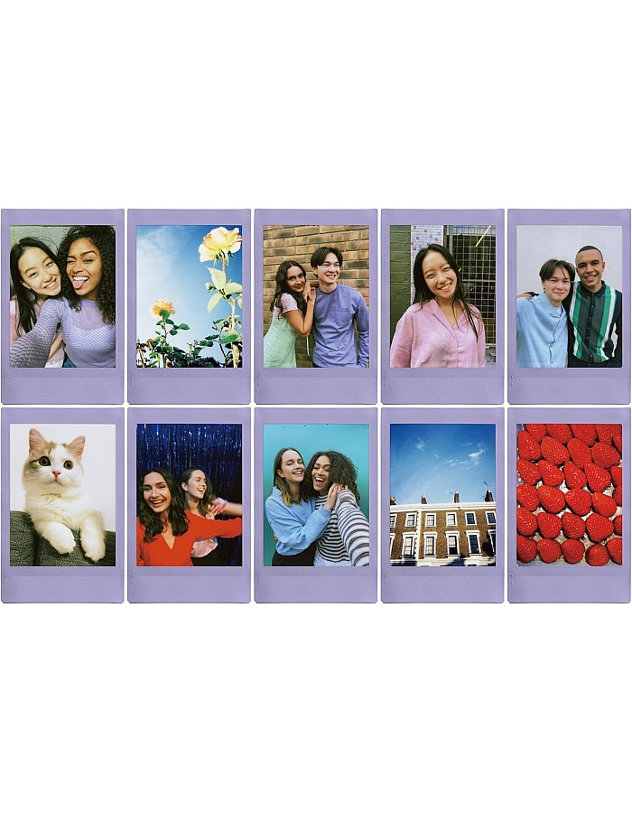 Fujifilm Instax Mini Instant Film - Sweet Lavender (Pack of 10)