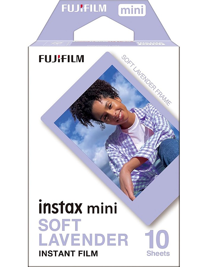 Fujifilm Instax Mini Instant Film - Sweet Lavender (Pack of 10)